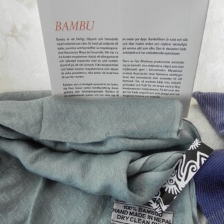 Sjal Silver, Bambu, 69 x 14,5 cm