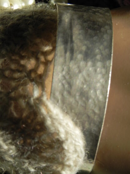 Armband - hamrad mässing, guldfärgad - Bild 3