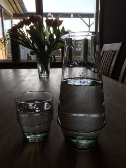Karaff - återvunnet glas - Bild 3