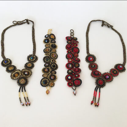 HALSBAND PLANETER RÖTT - Bild 3