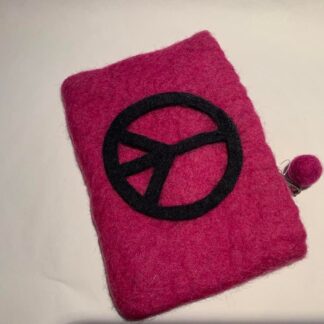 Myntbörs Peace Folk Nepal Fairtrade - rosa