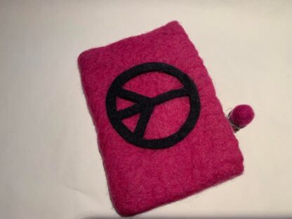 Myntbörs Peace Folk Nepal Fairtrade - rosa