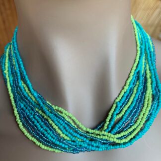 Halsband turkost medelhav