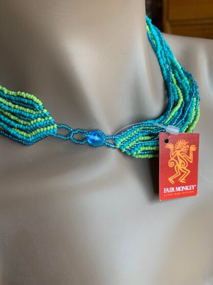 Halsband turkost medelhav - Bild 2