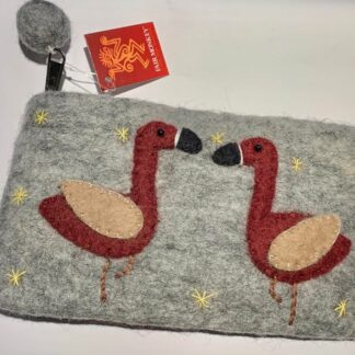 Myntbörs Flamingo