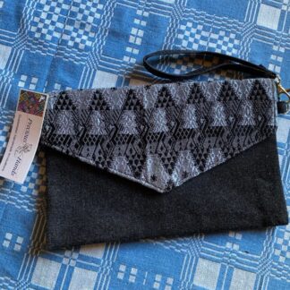 Clutch Huipil Svart/Grå - väska 2
